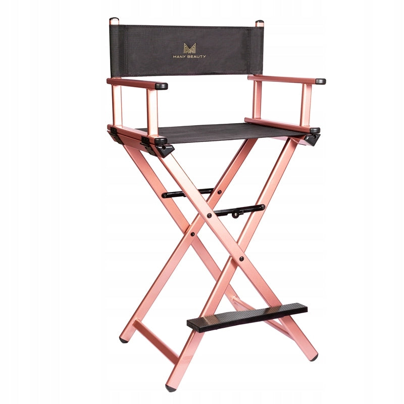 Makeup Chair | Makeup | Folding | ROSE GOLD