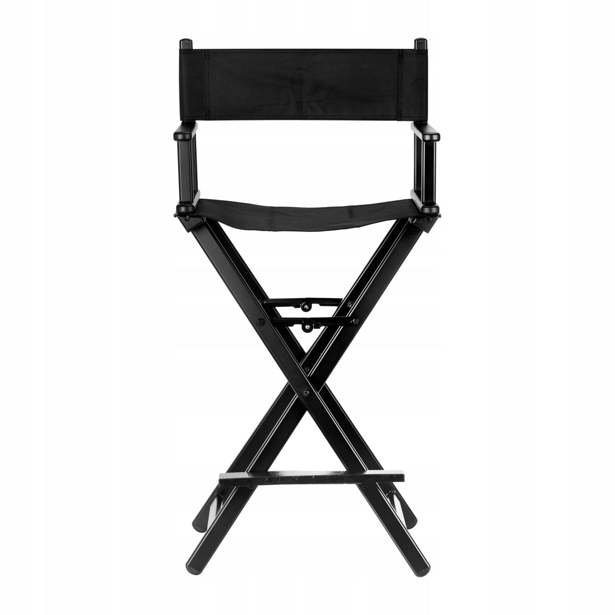 Makeup chair folding alu black Upholstery material other