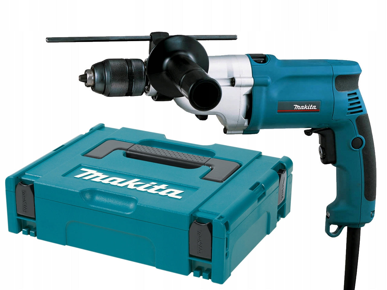 Makita 2-speed impact drill 720W with Makpac HP2051HJ case Manufacturer code HP2051HJ