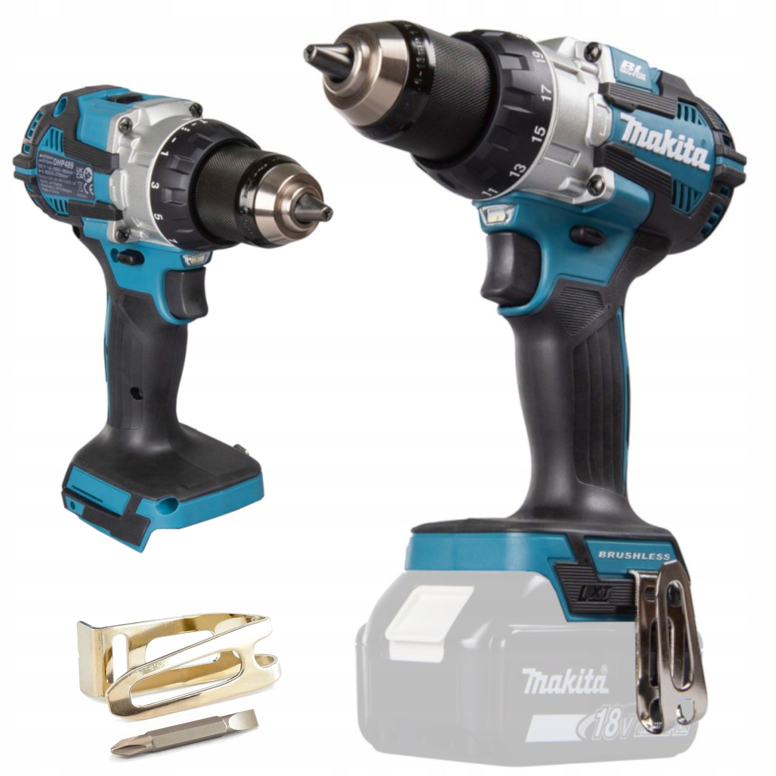 Makita DHP489Z Impact Screwdriver 18V LXT 73Nm Strong Brushless