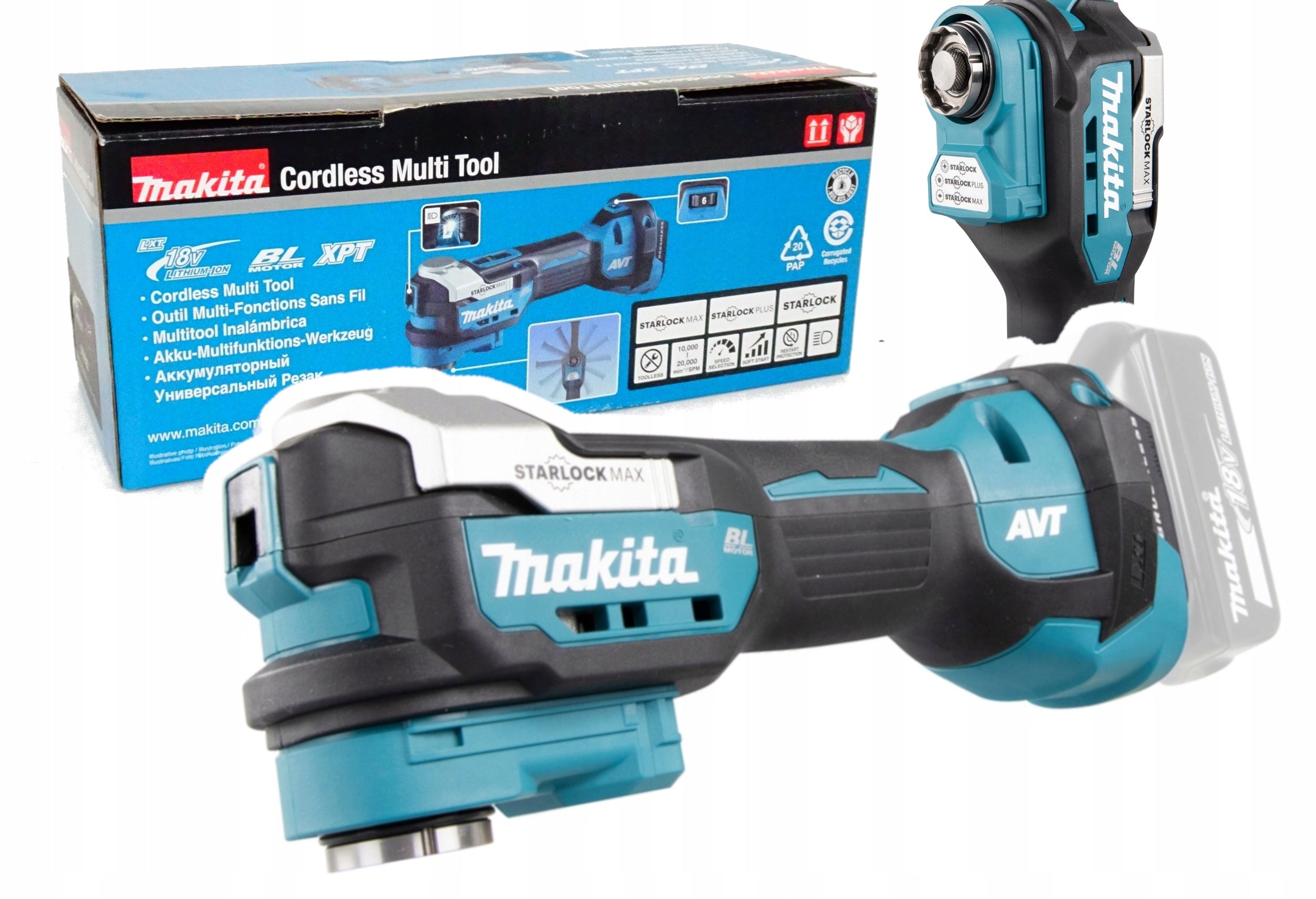 Makita DTM52Z Multitool BODY MULTI-TOOL LXT 18V 20000rpm