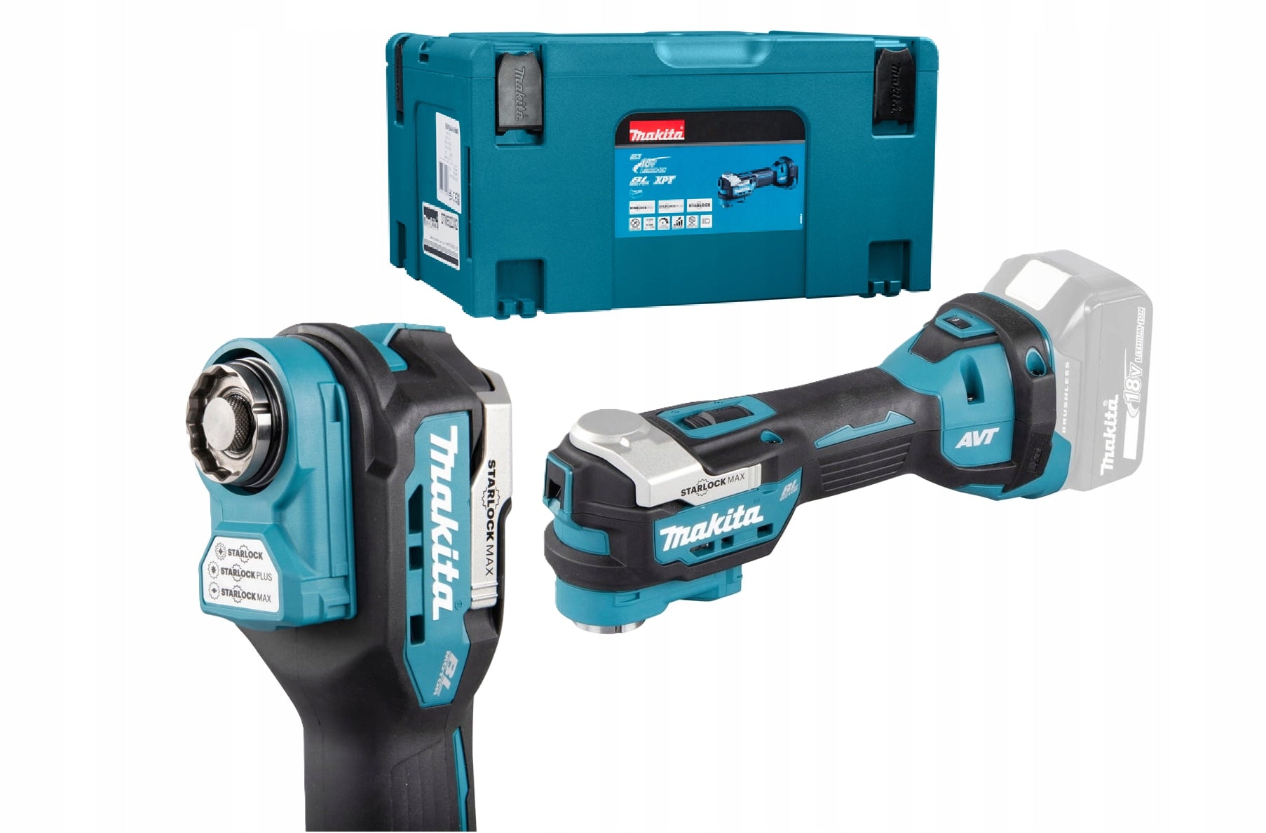 Makita DTM52ZJ Starlock LXT 18V + Makpac Multitool