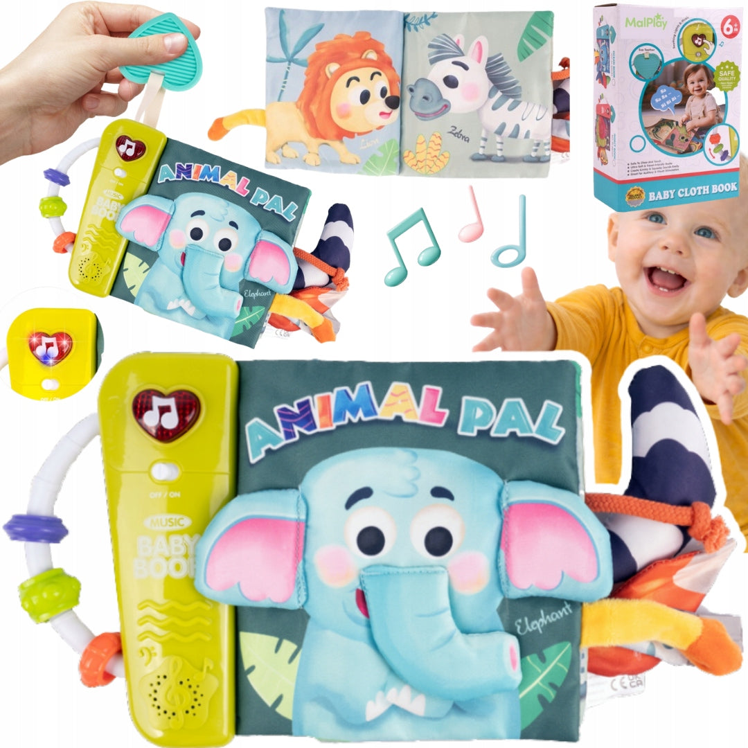 MalPlay Educational JUNGLE BOOK SENSORY Teether Mirror