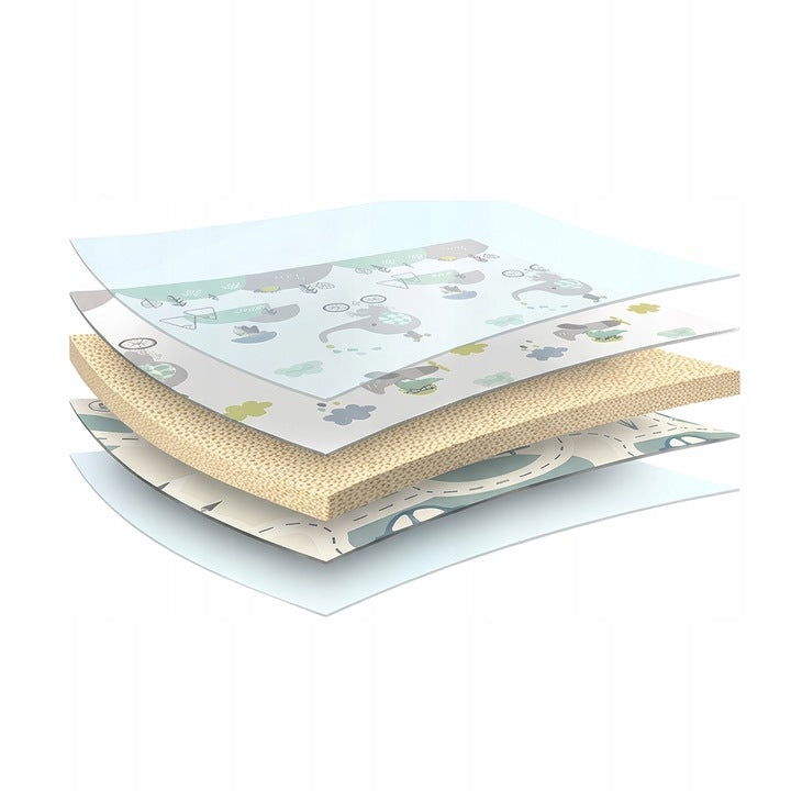 MalPlay MATIVO FOAM MAT Folding Double Sided for Kids 120x180 Foam Packaging status original