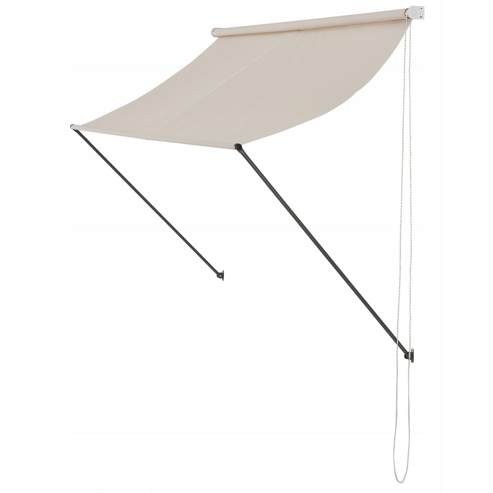 Malaga awning 250x120 cm sand Length 120 cm