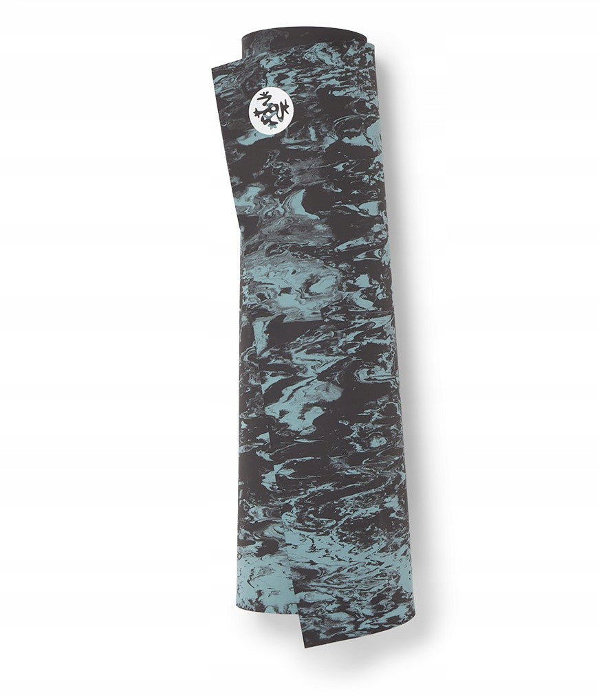 Manduka Comfort Cushion Blue Lotus 172x61cm - 8mm Yoga Pilates Mat Color blue