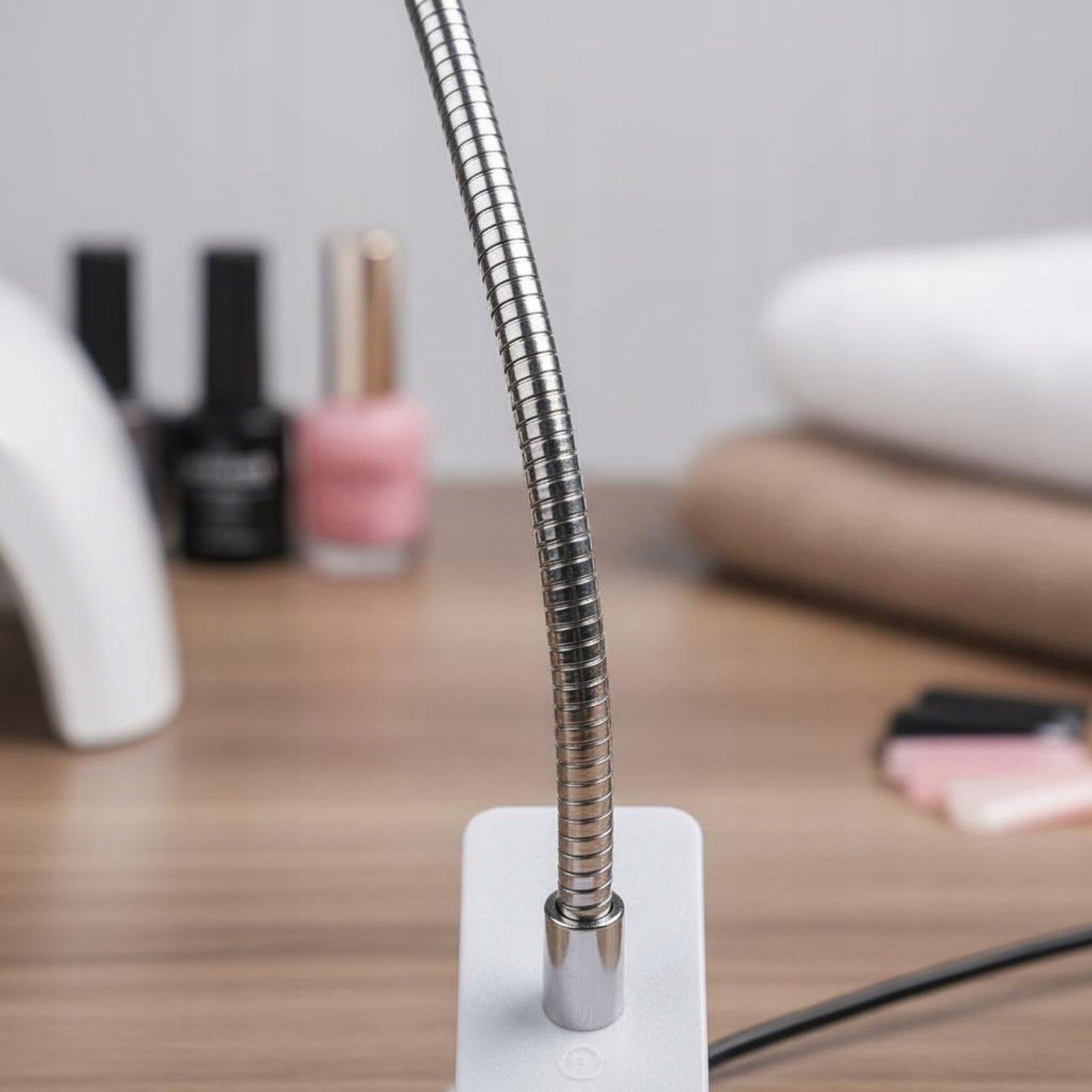 Manicure Lamp Portable Nail Gel Curing Lamp Sturdy Clamp on Base USB Medical device no