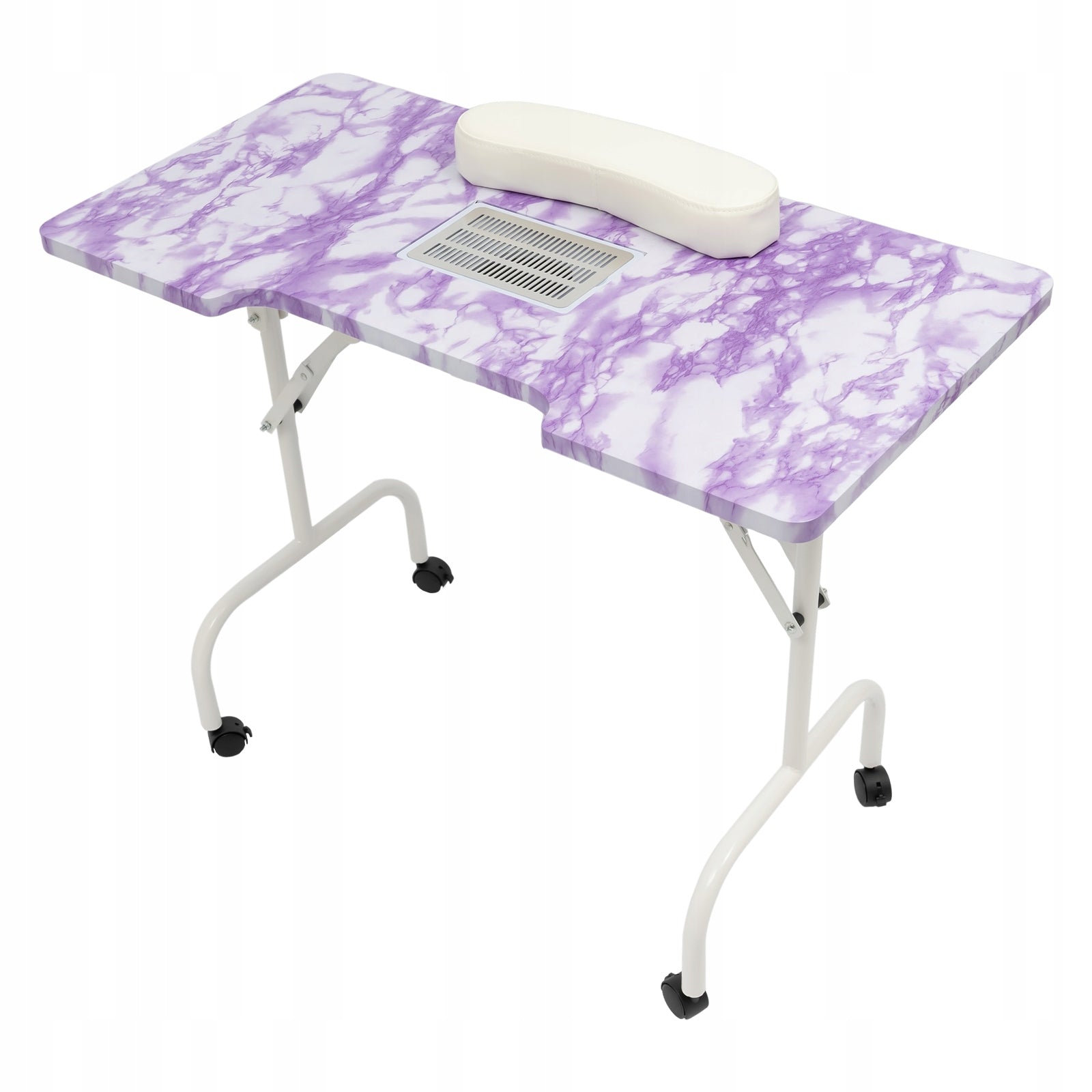 Manicure Nail Table Portable Foldable Manicure Table for Nail Salon