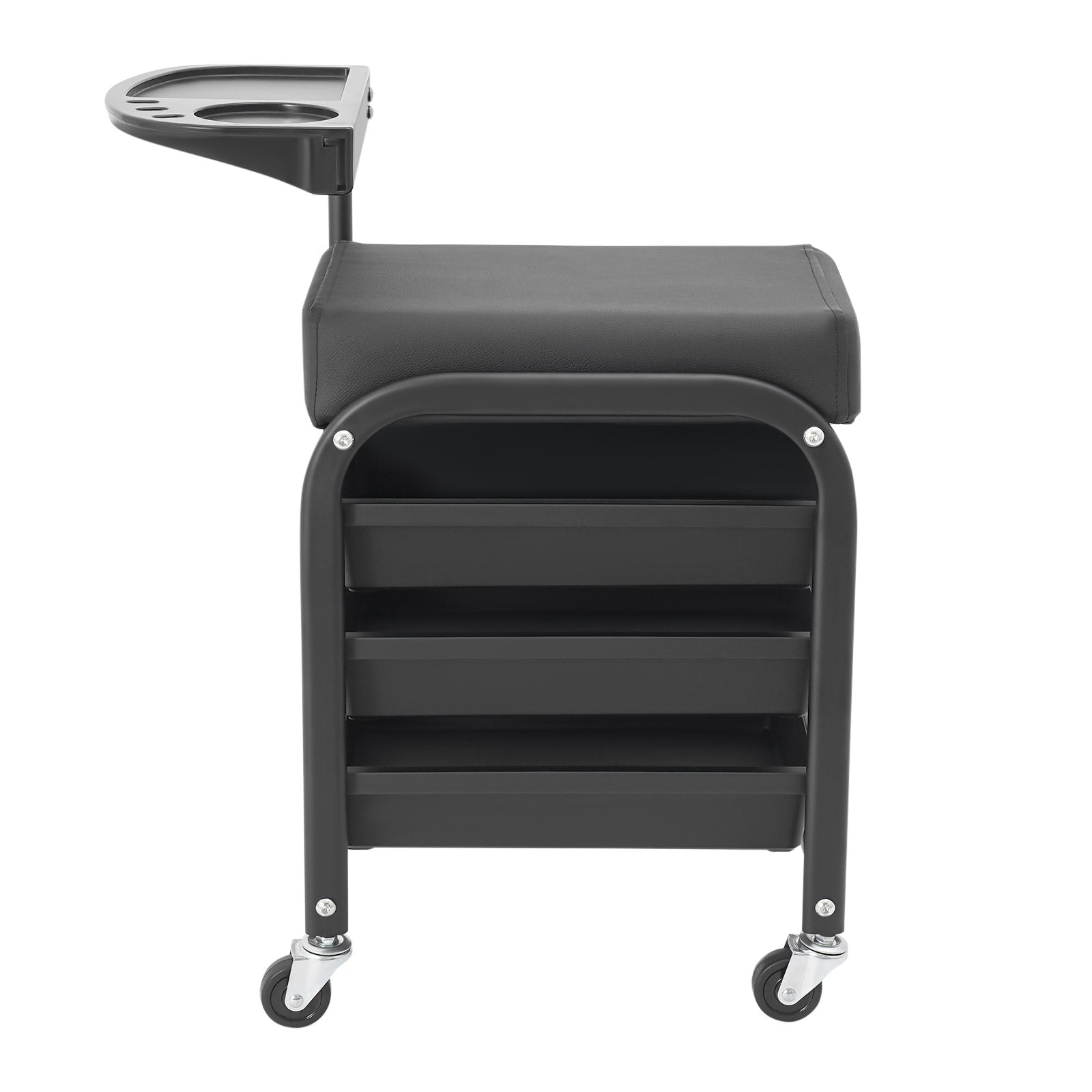 Manicure Pedicure Chair, Rolling Spa Massage Stool with 3-Tier Drawers Manufacturer code FD-4357THFD