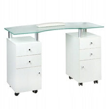Manicure table BD-3453 WHITE