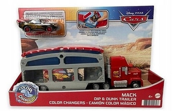 Maniek + Zigzag Color Changing Tow Truck Cars Mattel Transporter MACK
