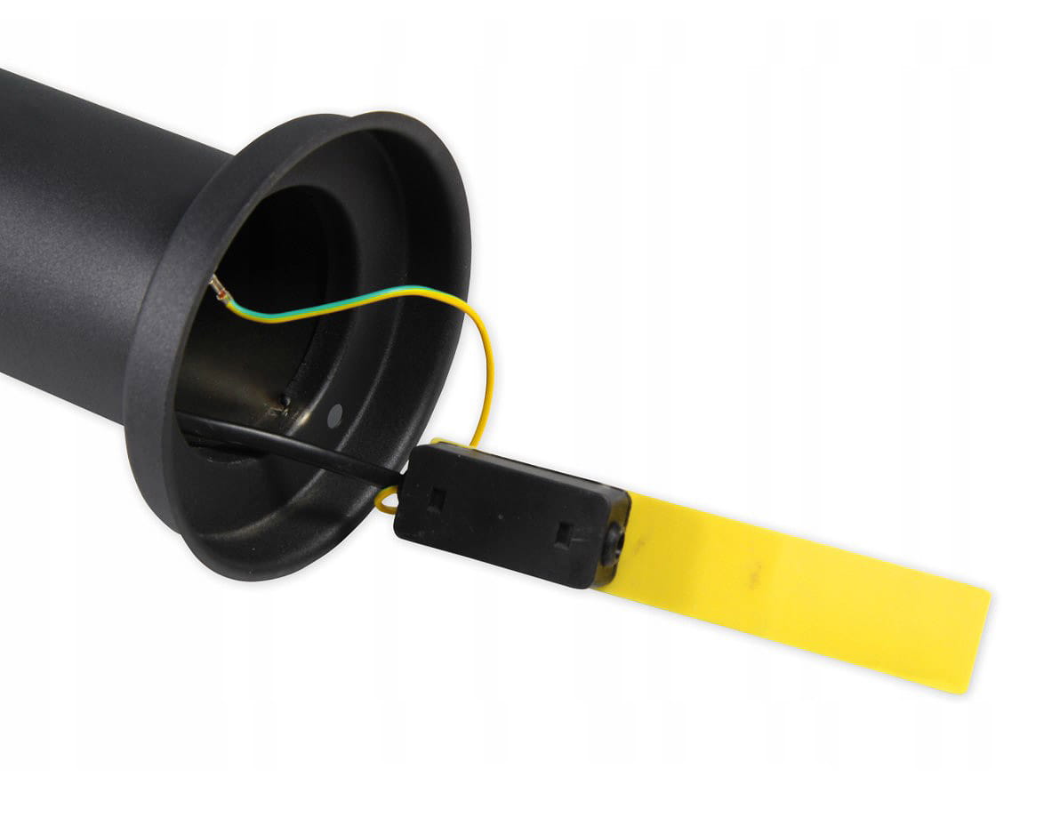 Manila H65 Garden Standing Lamp with Socket Round Black Brand Masterled