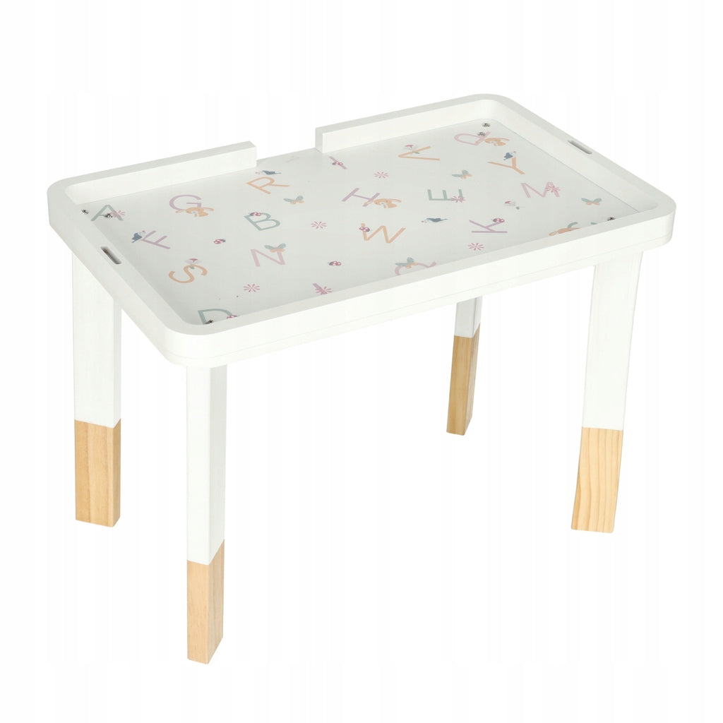 Manipulation board LULILO LUDO wooden sensory table 2in1 pink Brand Lulilo