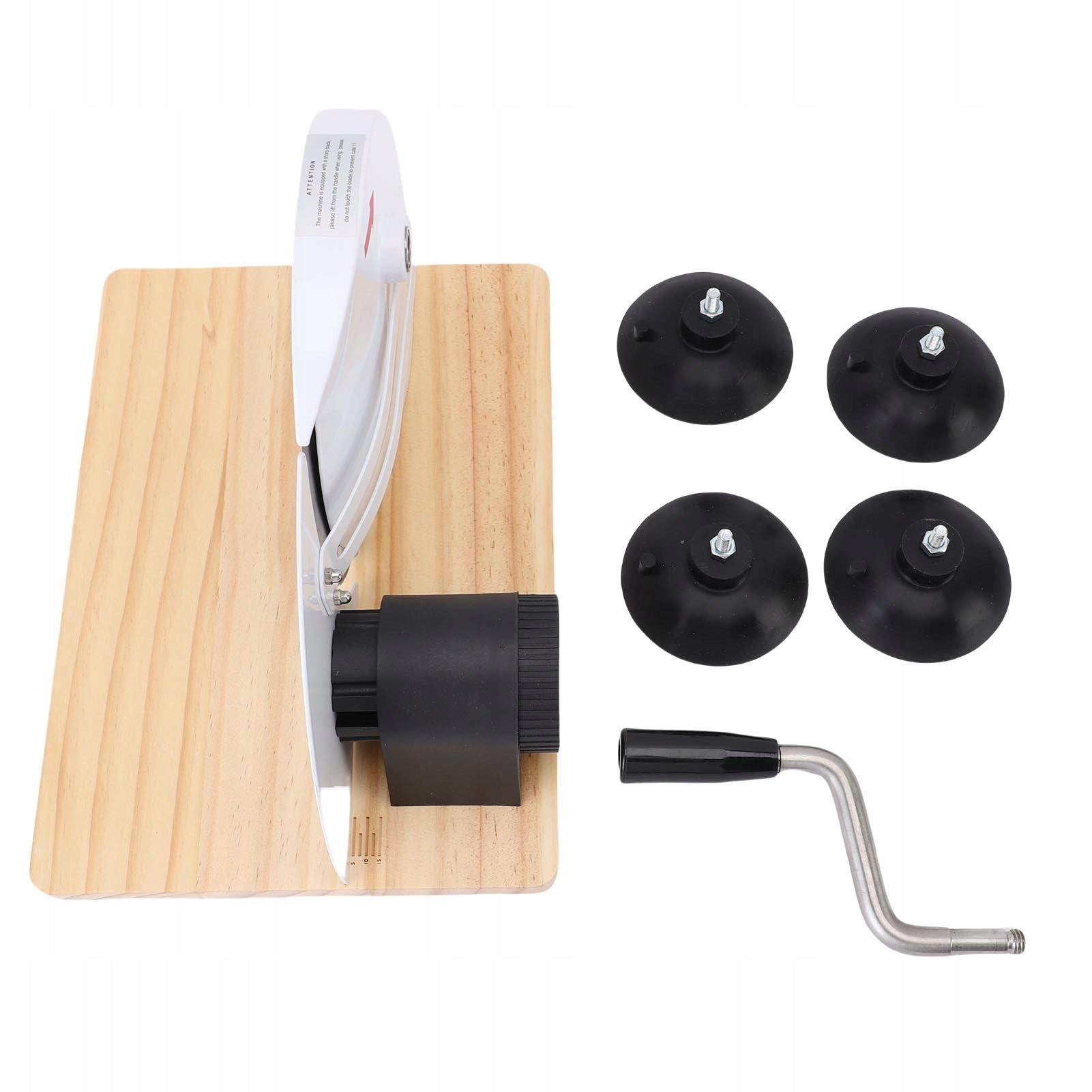 Manual Bread Slicer Even Cutting Ergonomic Crank 7Q