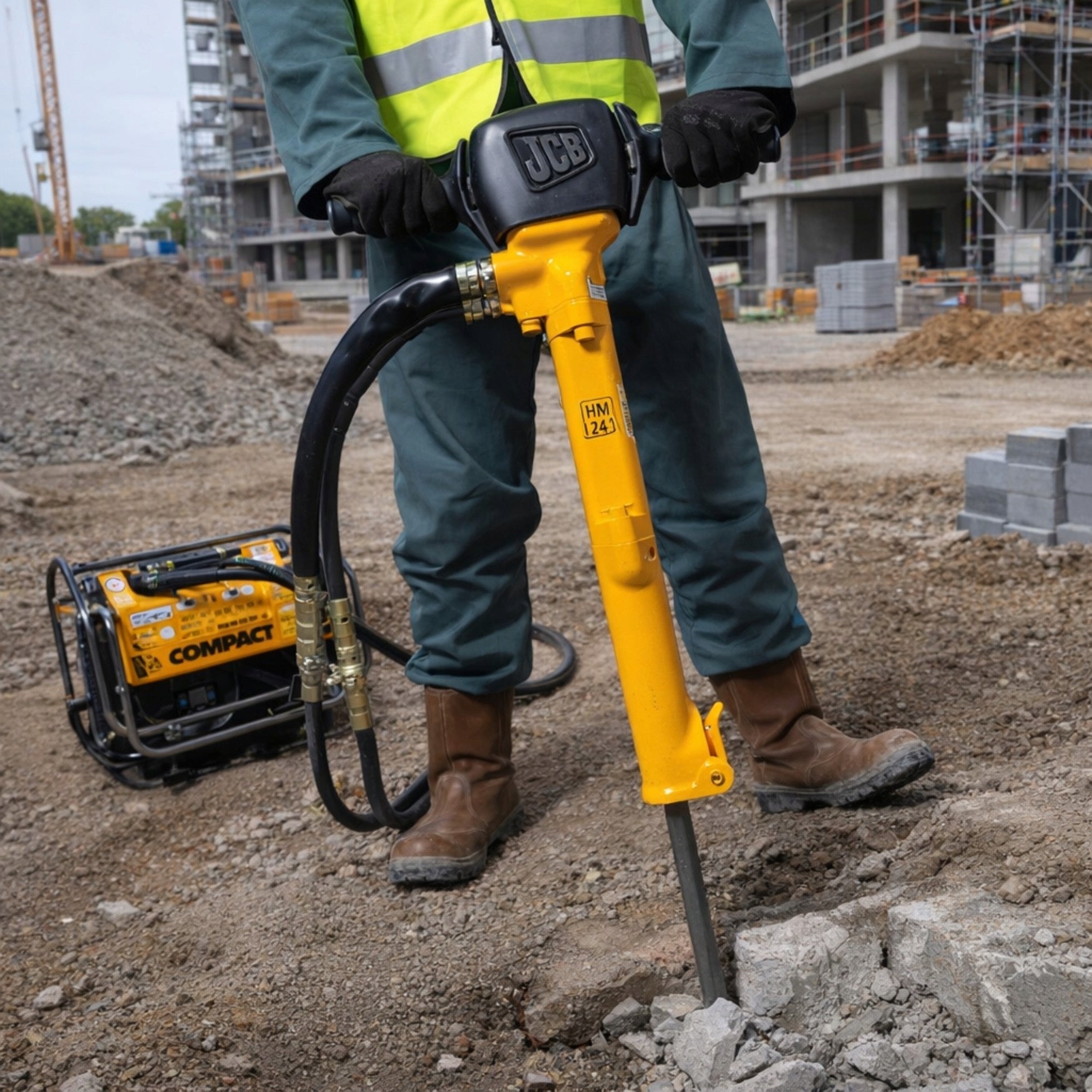 Manual Demolition Hammer Hm22 cutter 22 Mm JCB 929/92600 Brand JCB