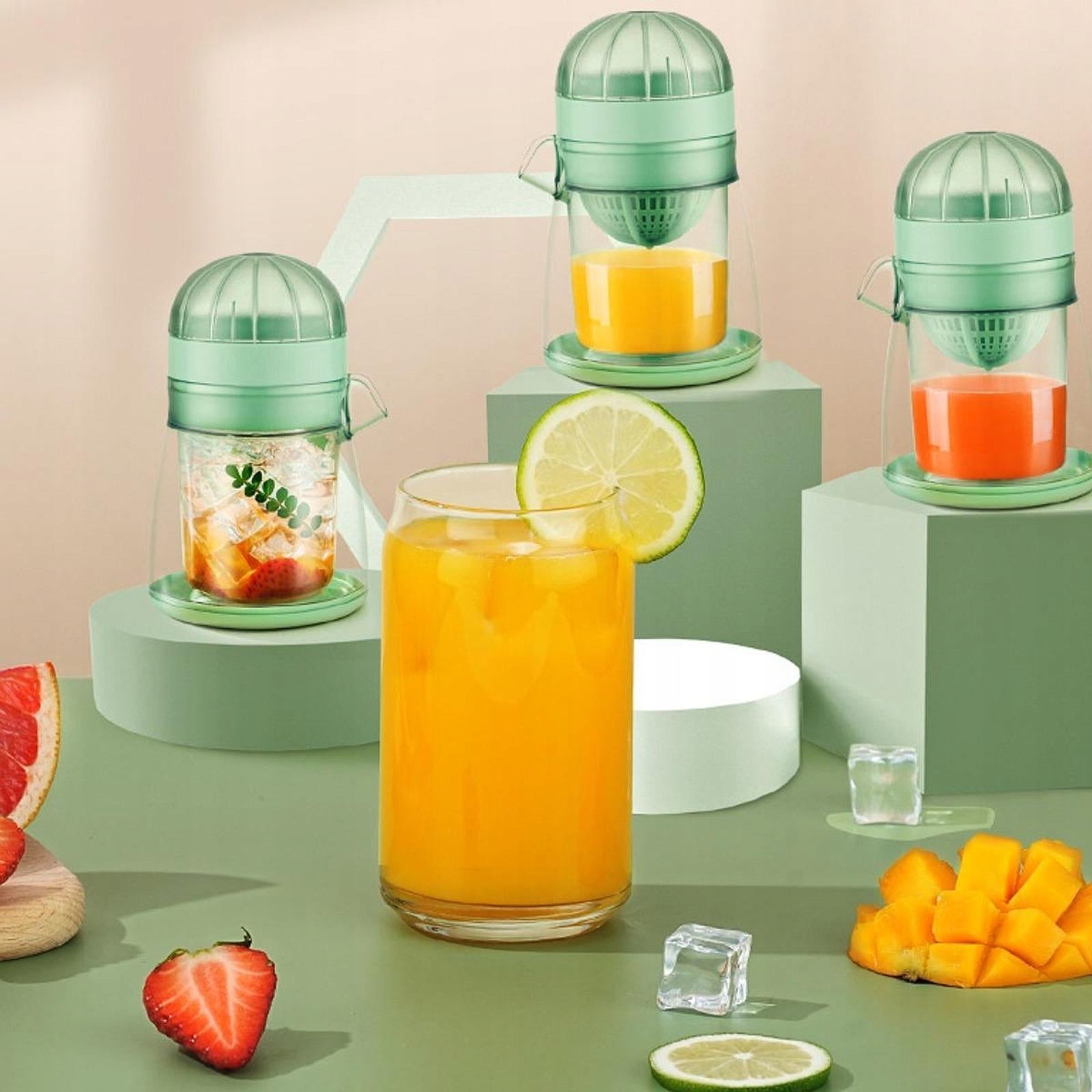 Manual Juicer Washable Professional Kitchen Tools Hand Squeezer Rotation Packaging status original