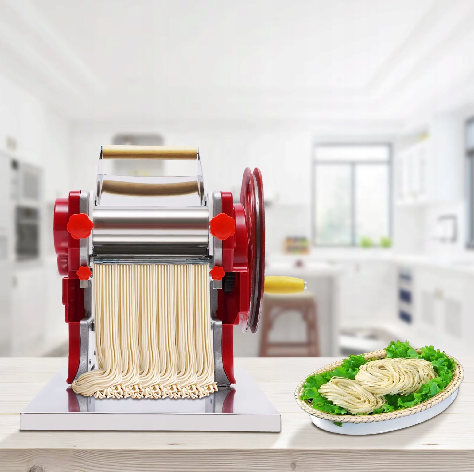 Manual Stainless Dumpling Cake Pasta Roller Machine EAN (GTIN) 5907333089601