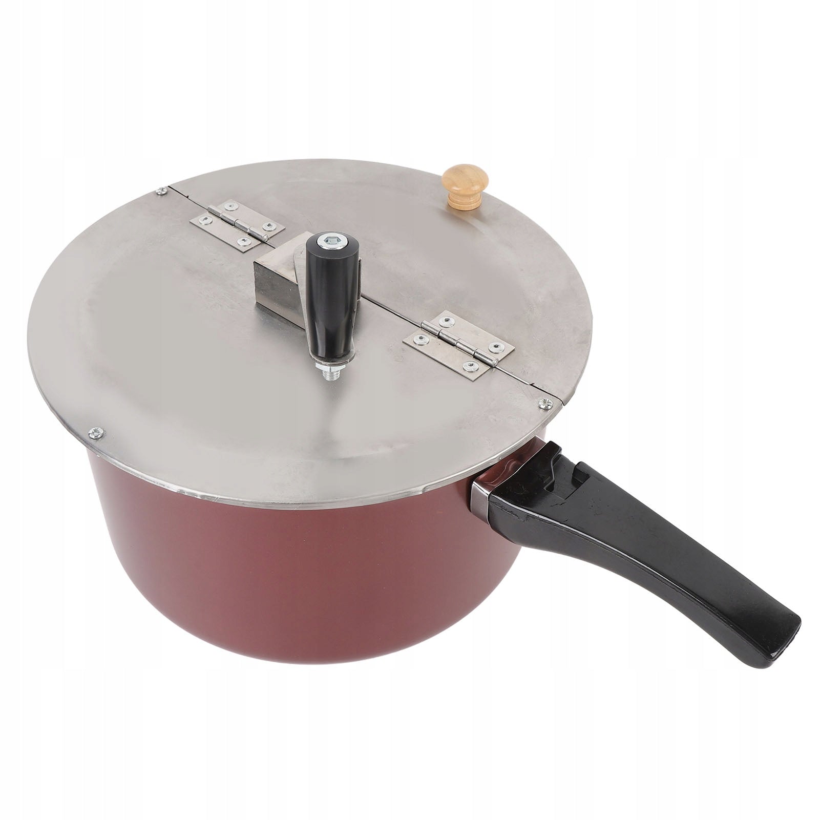 Manual Stainless Steel Popcorn Making Machine Delicious N0 Brand no brand