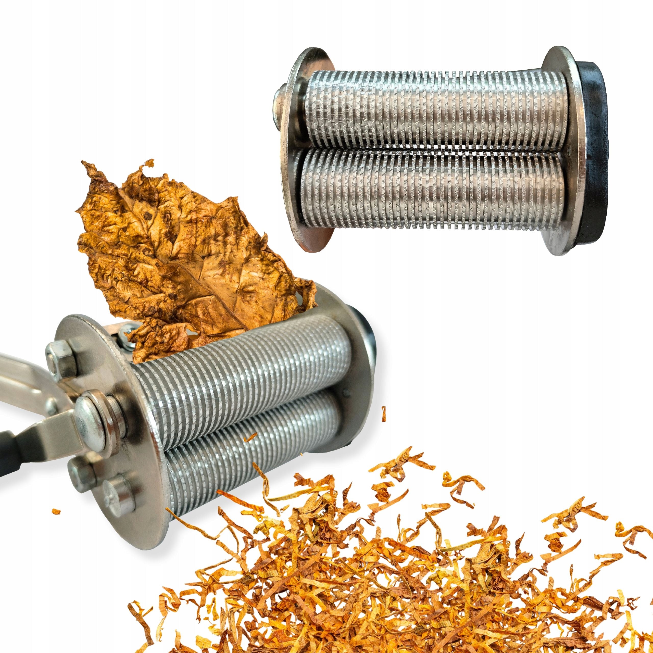 Manual Tobacco Leaf Herb Cutting Machine INOX 0,8mm Solid Packaging status original