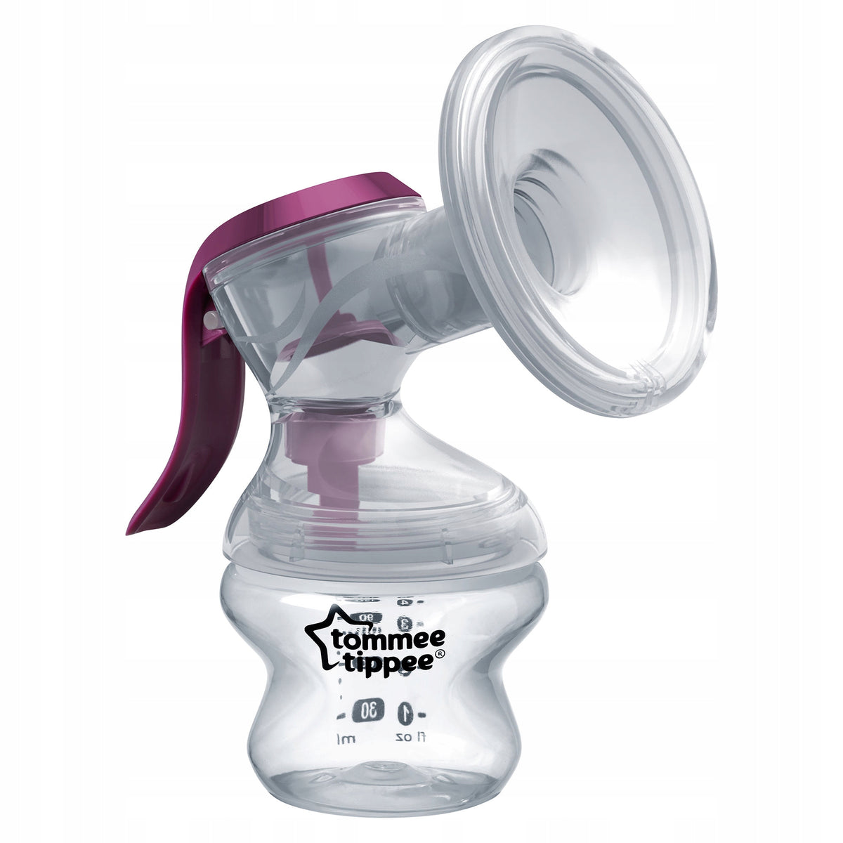 Manual breast pump Food extractor Tommee Tippee bottle 150ml with nipple Medical device no