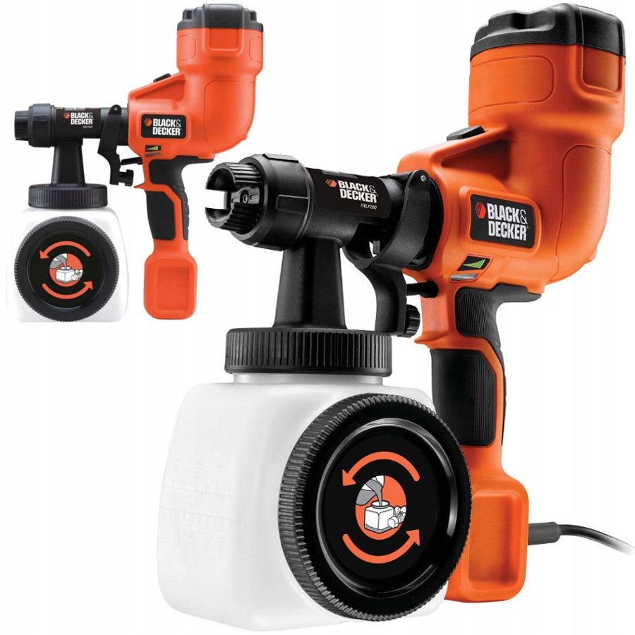 Manual spray gun 400W 1200ml Black & Decker HVLP200