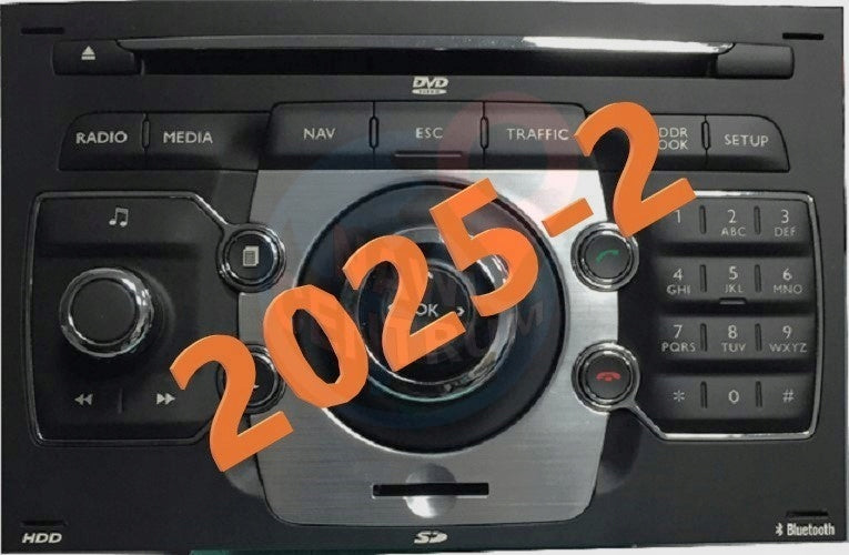 Map 2025-2 Radar NG4 HDD Peugeot Citroen 3D WIP Com NaviDrive 3D (online)