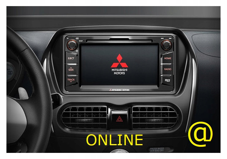 Map MGN Mitsubishi Europe TomTom ASX Outlander NEWEST 2026 ONLINE