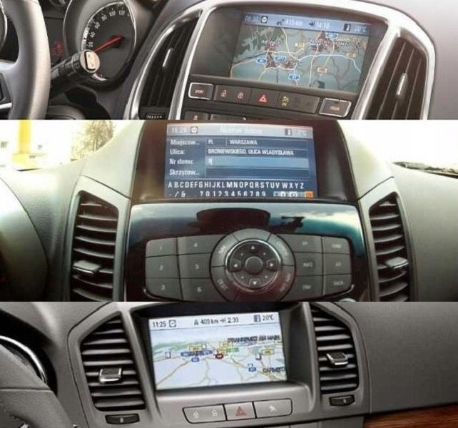 Map Polish 2011/2012 CD500 Opel (10 VINs: 9 and A) Manufacturer code Mapa Polski CD500