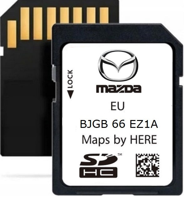 Map for navigation Europe MAZDA 3 CX-30 CX-60 MX-5 CX-80 SD BJGB 66 EZ1A