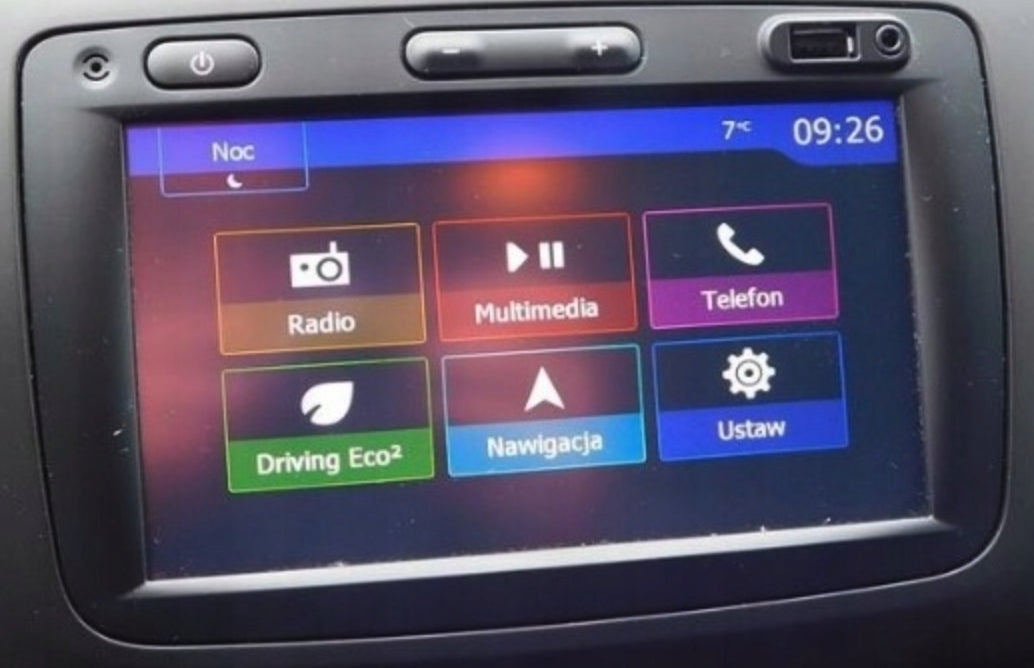 Map for navigation Media Nav Evolution 2 3 map update Renault, Dacia