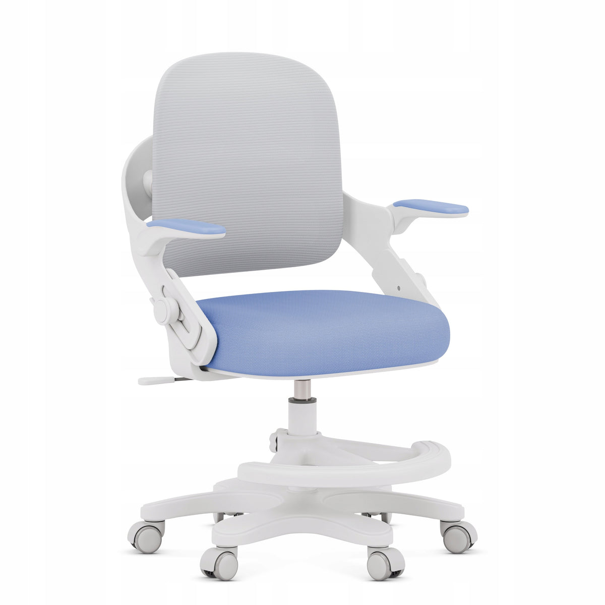 Mark Adler JUNIOR 4.3 Ergonomic swivel chair 90-150 cm BLUE-GREY