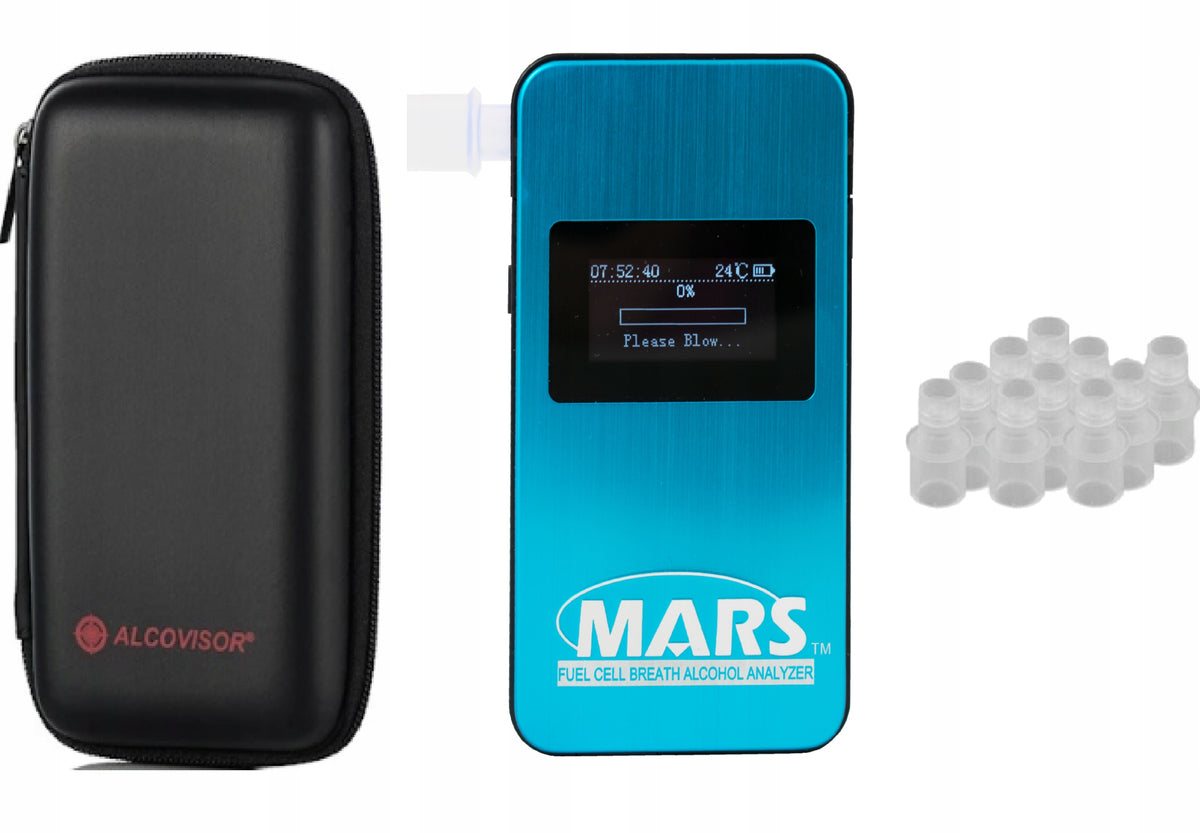 Mars Elite BT breathalyzer, CALIBRATIONS FOR 12 MONTHS + FREEBIE MOUTHIPES