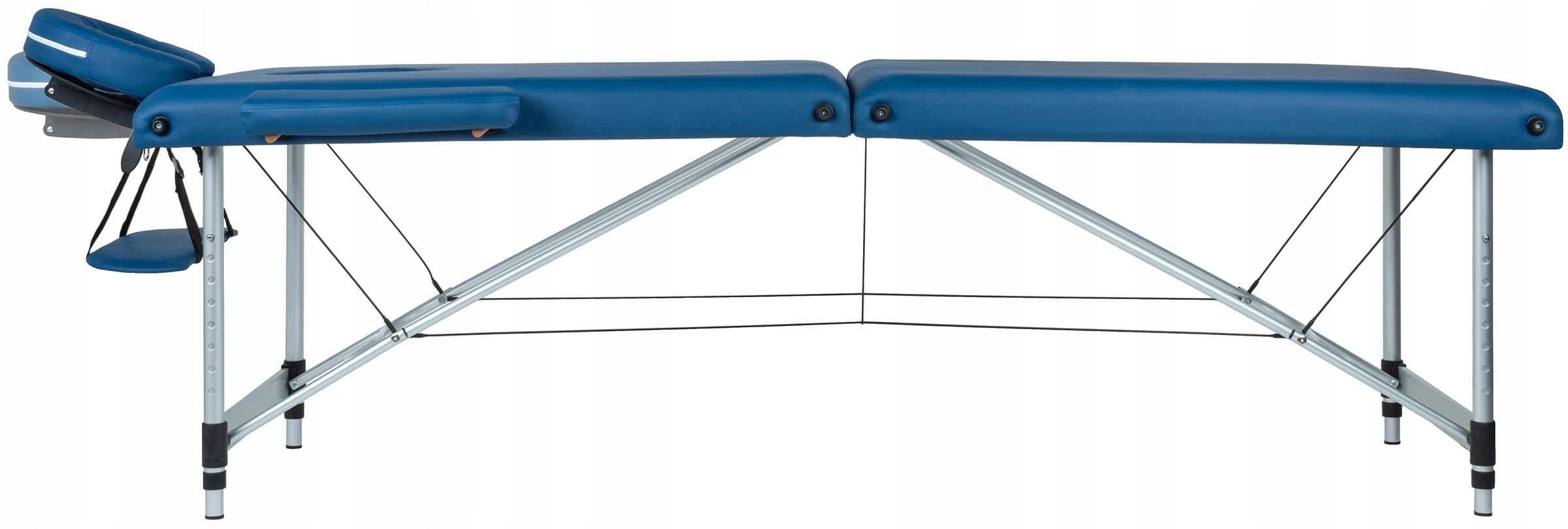 Massage Bed Folding Aluminum Cosmetic 2 Segment +Bag BODYFIT Tabletop length 186 cm