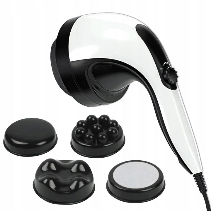 Massage Gun Anti-Cellulite Body Back Leg Neck Face 4in1 Manufacturer code wyszczuplający karku klatki głowy stóp rąk