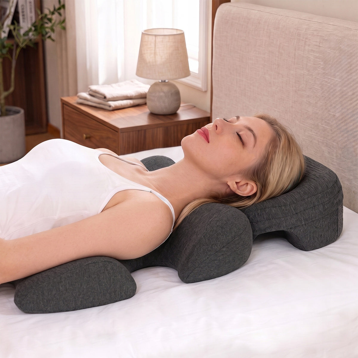 Massage Headrest Set, Massage Pillow for Chest and Face Product weight with unit packaging 1.15 kg