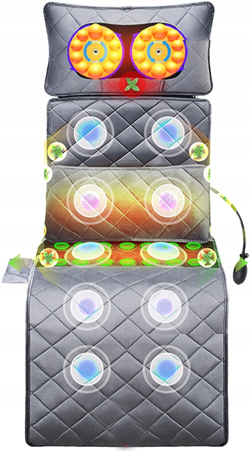 Massage Mat Massager Chair Massage Mattress for Back Body
