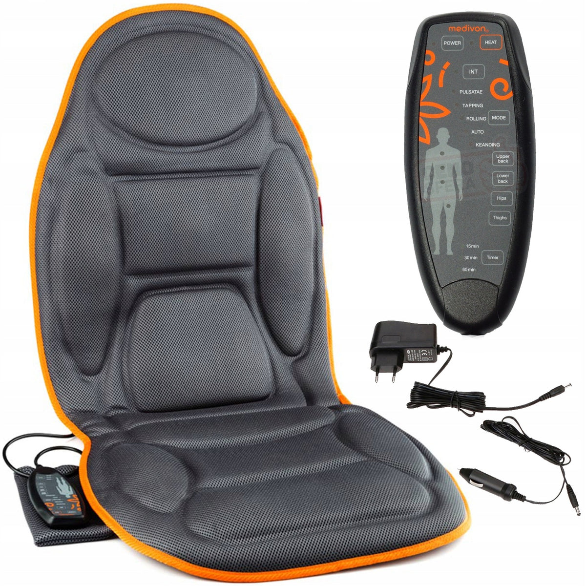 Massage Mat Vibration Heated Massager Medivon Cosy Mesh