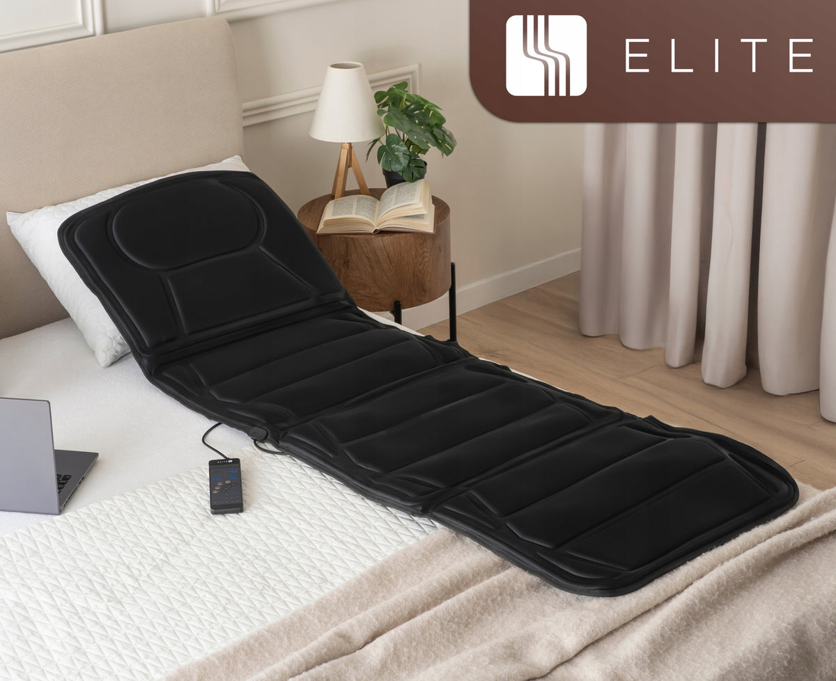 Massage Mat for Bed Massage Armchair Sofa Black ELITE ME-MM11 Packaging status original