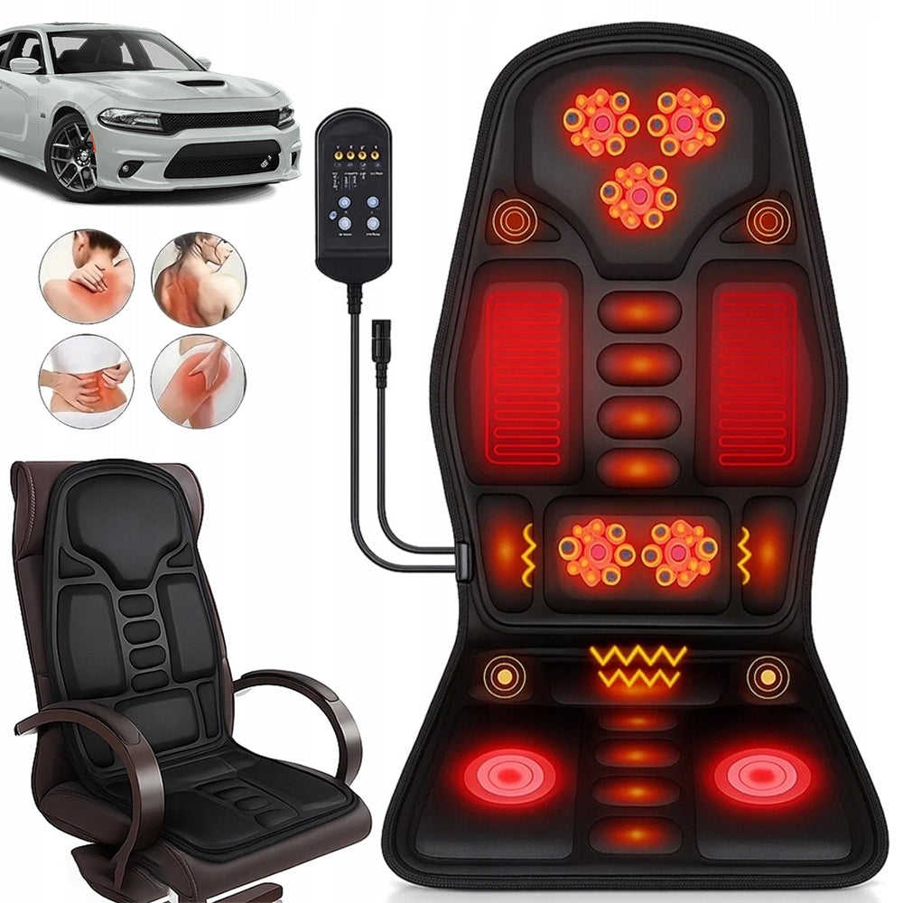 Massage Pillow, Back Massager with Heating for Office Chair