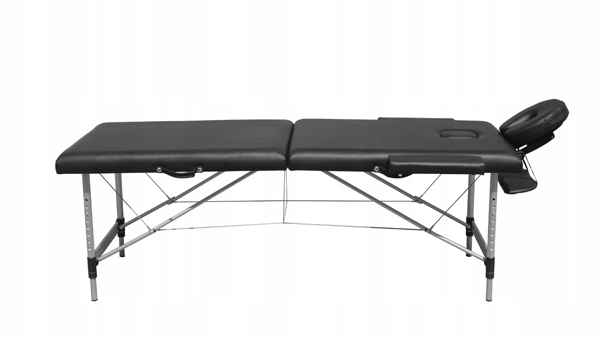 Massage Table Folding Bed Couch Cover 2-Segment Folding Alu Frame material aluminum