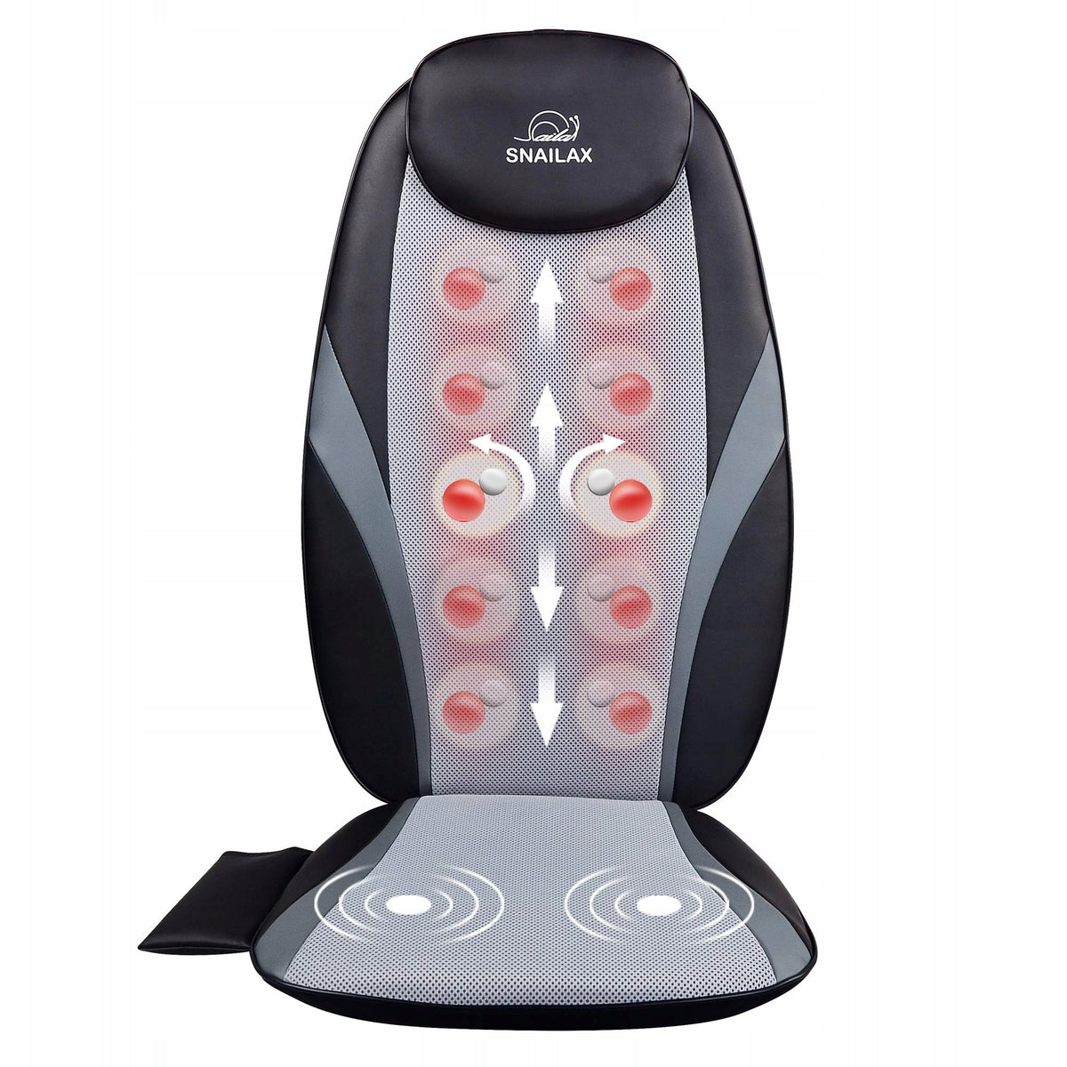 Massage mat massager Shiatsu Snailax SL-256 vibration heating function Manufacturer code 5907190014105