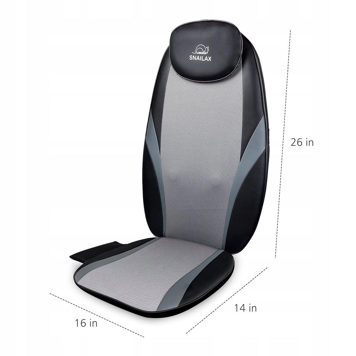 Massage mat massager Shiatsu Snailax SL-256 vibration heating function Manufacturer code 5907190014105