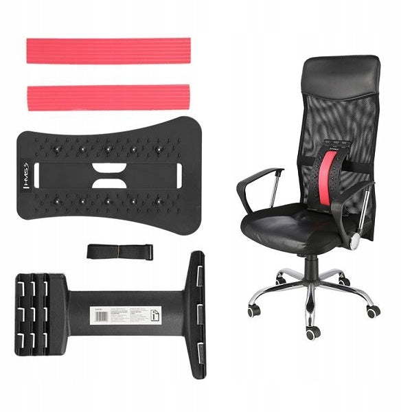 Massage mat pad with magnets studs to strengthen the back muscles