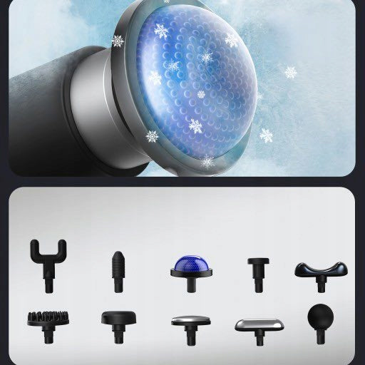 Massager Gun Multiple Functions 10 Tips Different Modes Orthopedic Strong Brand PLATINET