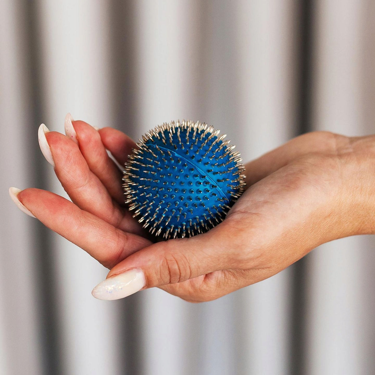 Massager Lyapko Ball Hedgehog 4,0 NICKEL FREE, ALL NEEDLES COVERED WITH SILVER Packaging status original
