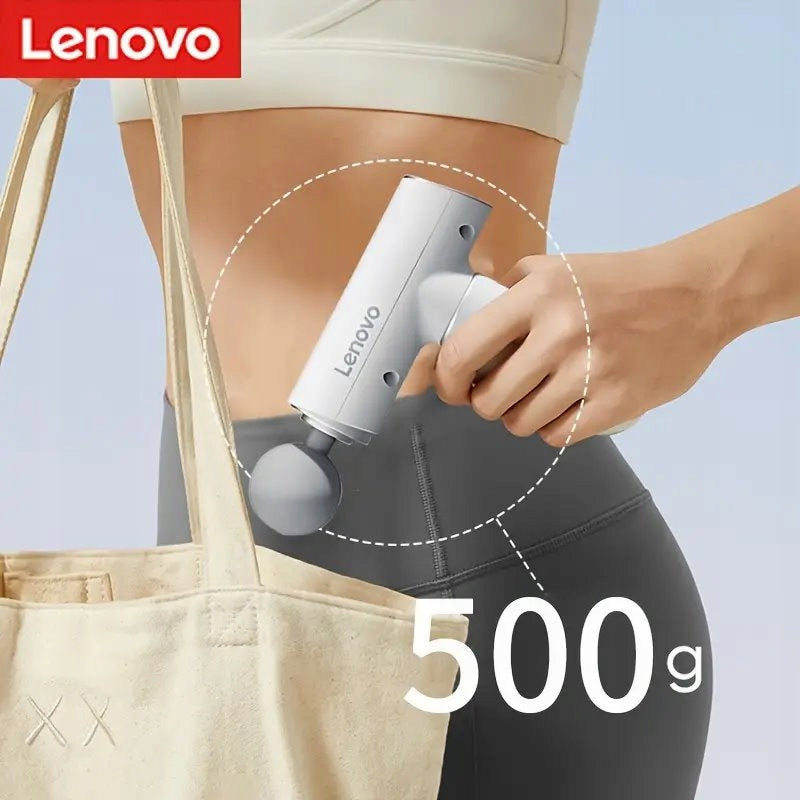 Massager Massage Gun LENOVO Fascia Gun N2 6 Tips 1800mAh Blue Manufacturer code N2