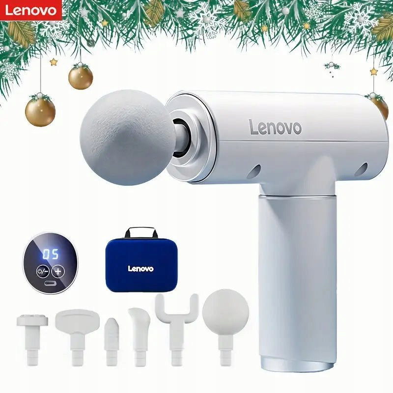 Massager Massage Gun LENOVO Fascia Gun N2 6 Tips 1800mAh White