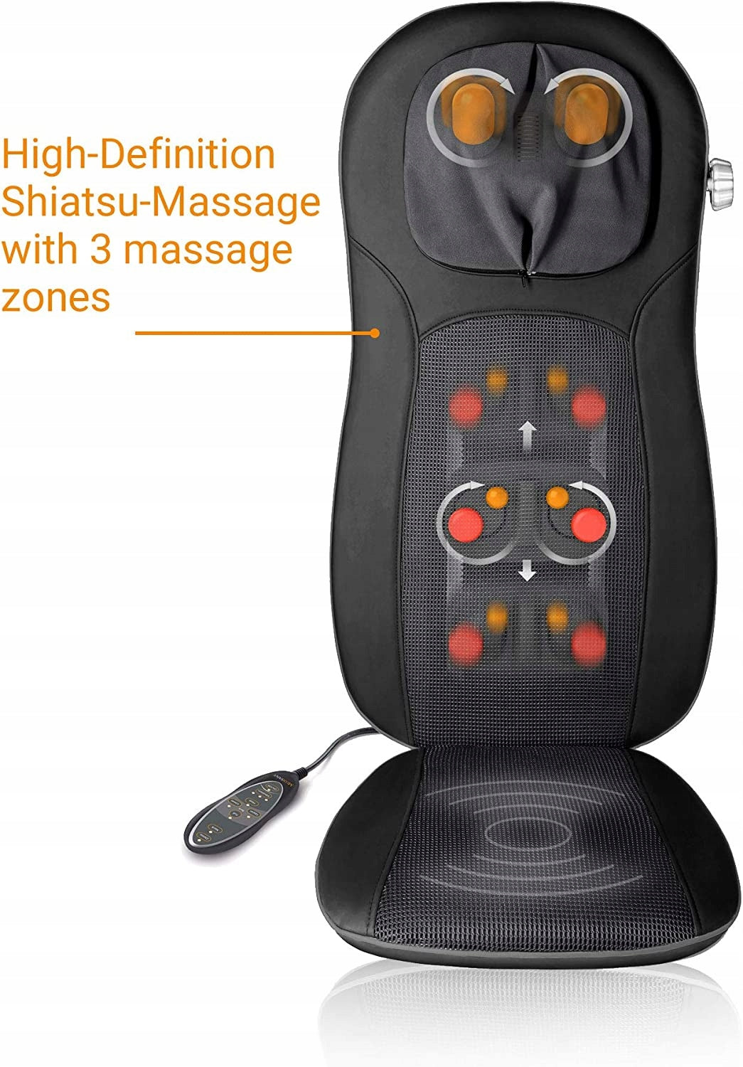 Massager Mat Massage Seat Heated Med Pro Brand Medisana