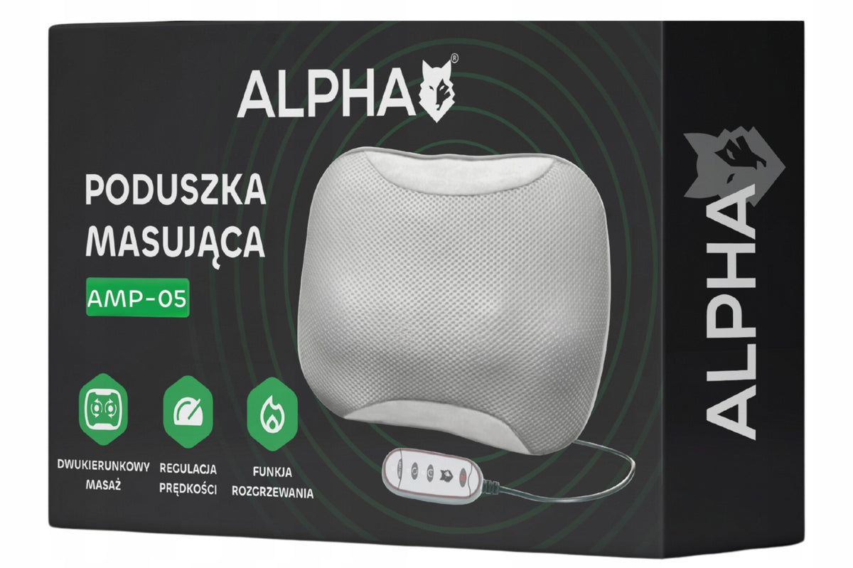 Massager for Back, Body, Neck, Neck - Shiatsu Massage Pillow Alpha EAN (GTIN) 5907389358188