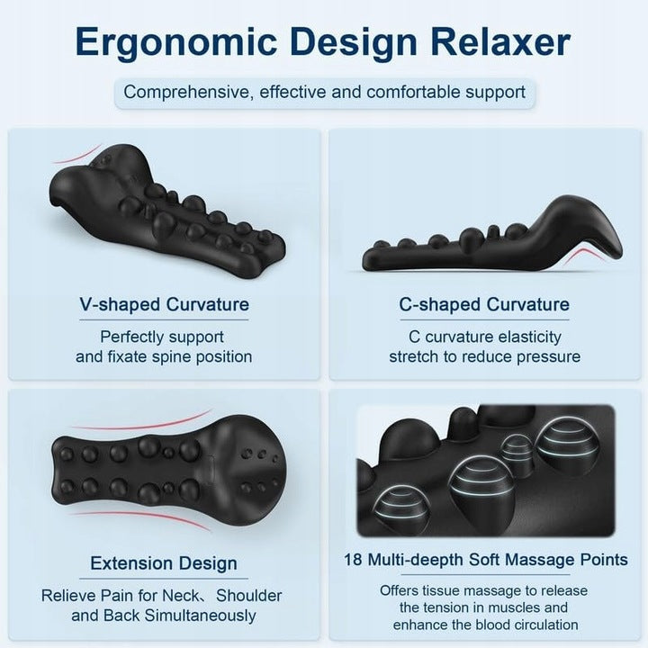 Massager - relaxing neck and shoulders with massage point, pillow. Brand no brand